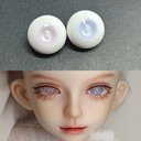 【12mm14mm16mm18mm】 ドールアイ ハンドメイドドール bjd 目 オビツ11 アイサイズ14/6 -4446