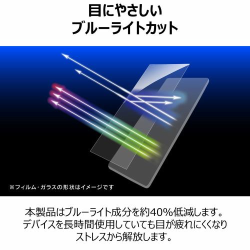 トリニティ iPad(第8／7世代)／iPad Air(第3)／10.5 iPad Pro BL 光沢 保護フィルム TR-IPD1910H-PF-BCCC