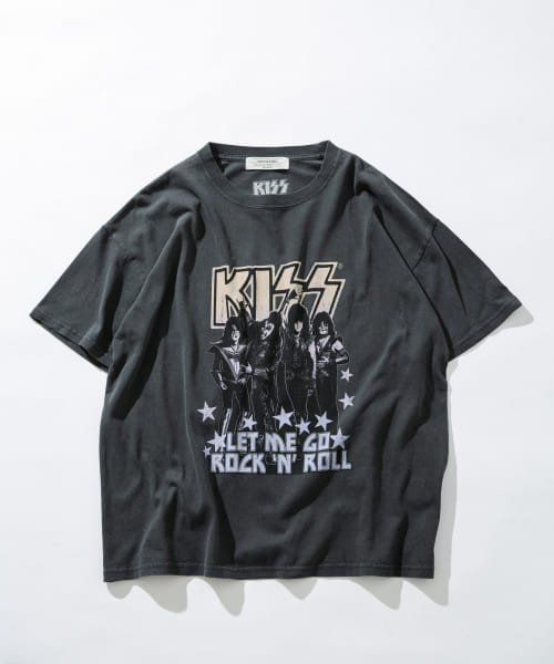 KISSピグメントショートスリーブT－SHIRTS