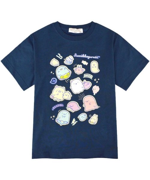 すみっコぐらし キッズ 畜光 プリント Tシャツ 光る 半袖Tシャツ San－x