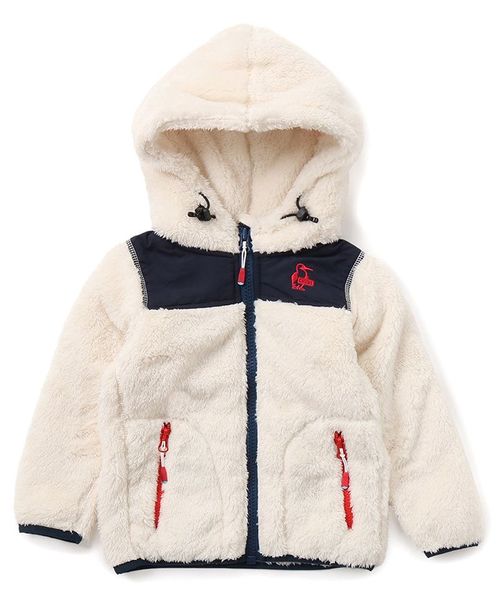 チャムス/KIDS ELMO FLEECE FULL ZIP PARKA (キッズ エルモ フルジ･･･