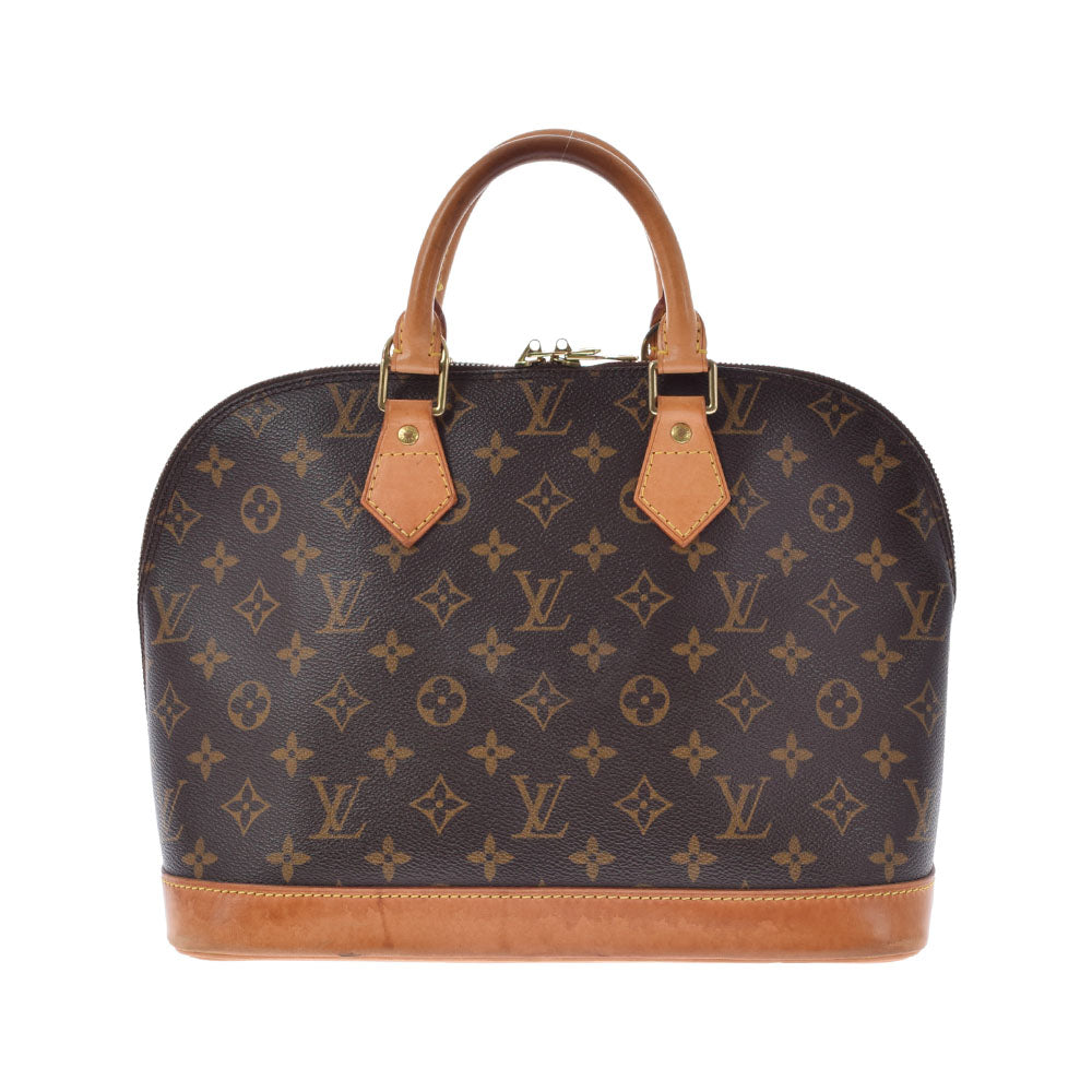 LOUIS VUITTON ルイヴィトン モノグラム アルマ ブラウン M51130 レディース モノグラムキャンバス ハンドバッグ Bランク 中古 