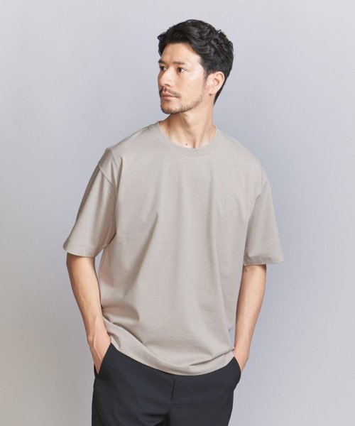 【WEB限定 WARDROBE SMART】アンチ スウェットマーク  樽型 Tシャツ【汗染み防止】