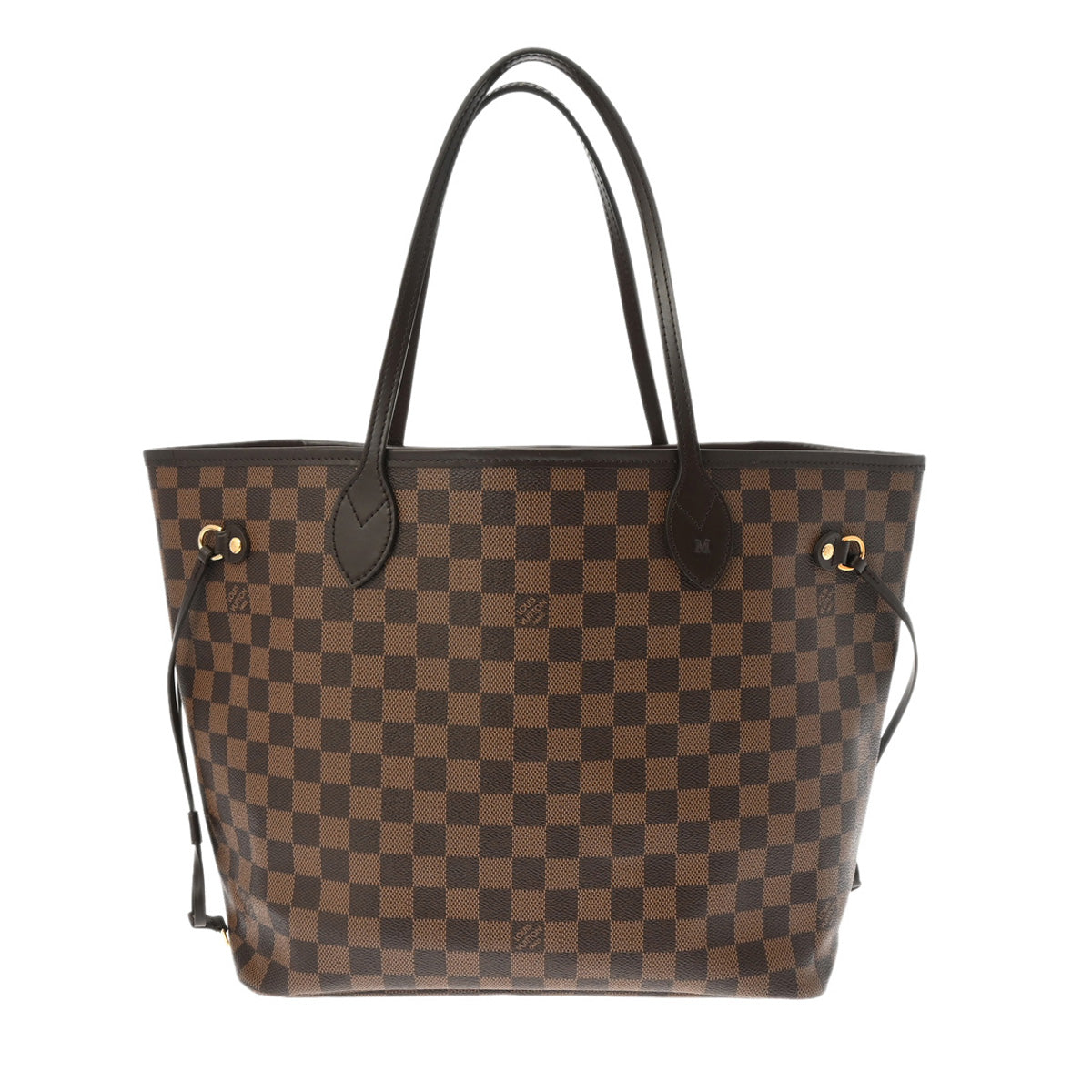 LOUIS VUITTON ルイヴィトン ダミエ ネヴァーフル MM ブラウン ローズバレリーヌ N41603 レディース ダミエキャンバス トートバッグ Aランク 中古 