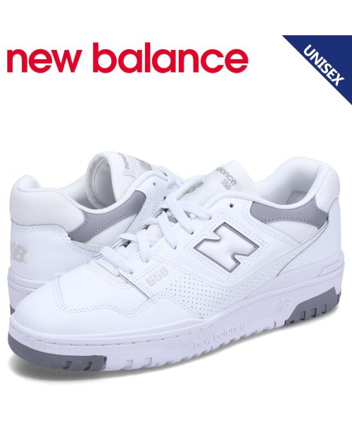 ニューバランス new balance 550 スニーカー メンズ レディース Dワイズ ホワイト 白 BB550SWA