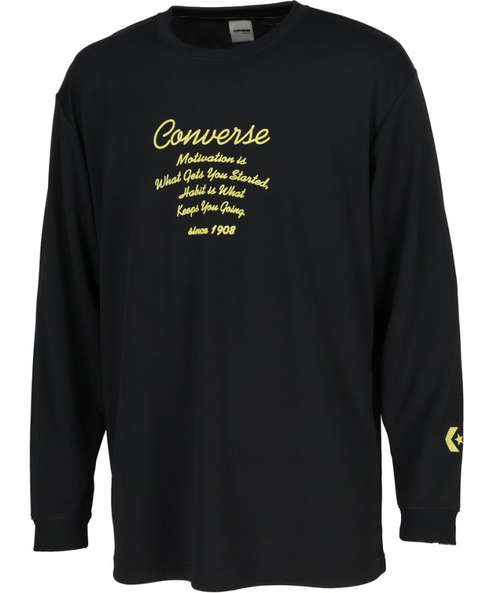 CONVERSE/CONVERSE コンバース バスケット プリントロングスリーブシャツ Tシャツ･･･