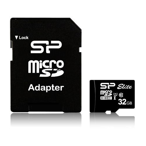 シリコンパワー SP032GBSTHBU1V10TH microSDHCカード 32GB class10 UHS1