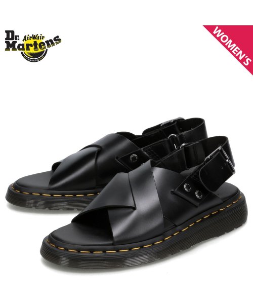 ドクターマーチン Dr.Martens サンダル ストラップサンダル ゼイン レディース ZANE ブラック 黒 30765001