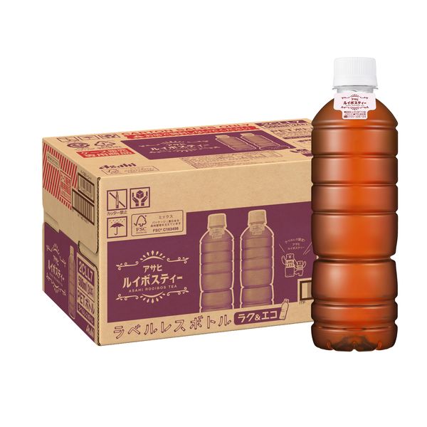 アサヒ飲料 ルイボスティー ラベルレスボトル 500ml 1セット（96本）