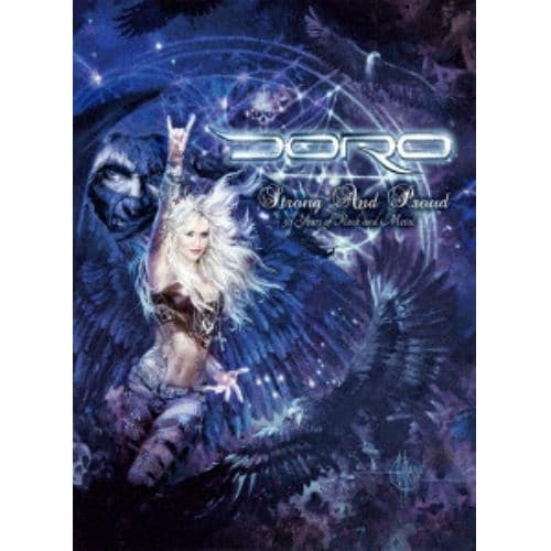 ＜BLU-R＞ DORO ／ ストロング・アンド・プラウド～30イヤーズ・オブ・ロック・アンド・メタル【2枚組Blu-ray+CD／日本語解説書封入／日本語字幕付き】