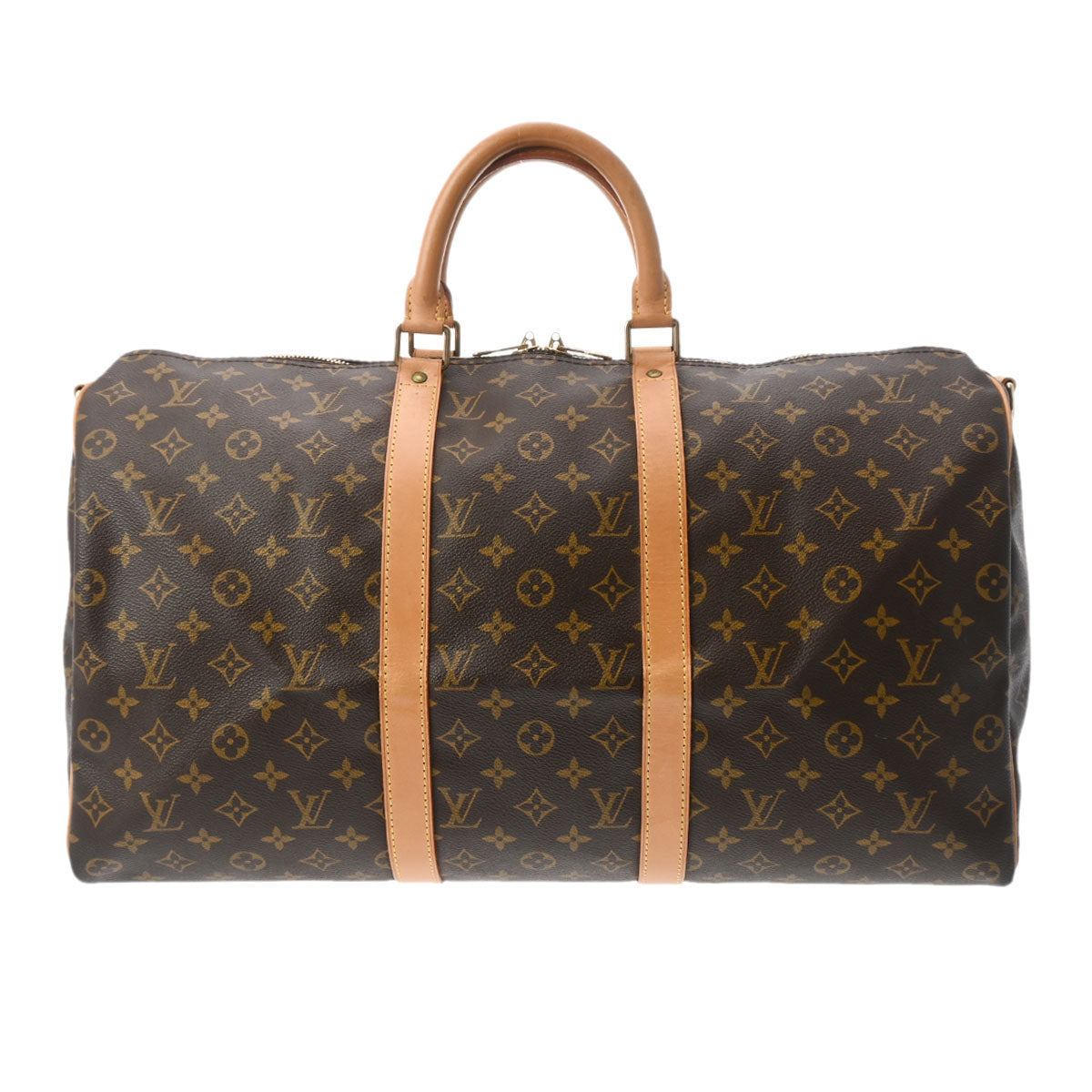 LOUIS VUITTON ルイヴィトン モノグラム キーポル バンドリエール 50 ブラウン M41416 ユニセックス モノグラムキャンバス ボストンバッグ Bランク 中古 