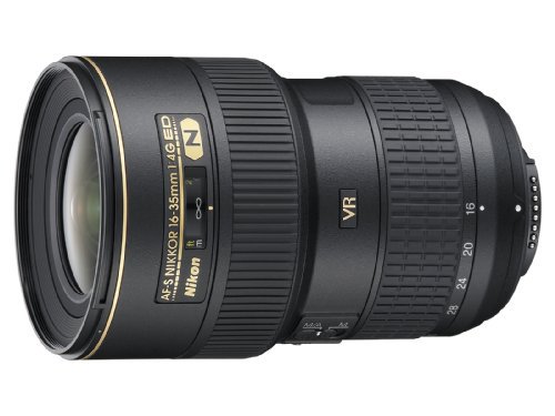 Nikon 超広角ズームレンズ AF-S NIKKOR 16-35mm f/4G ED VR フルサイズ対応【中古品】