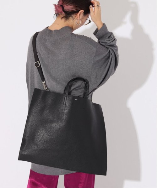 【blancle/ ブランクレ】S.LEATHER FLAT TOTE