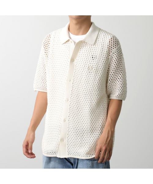 FRED PERRY ニットポロシャツ K7850 LACE BUTTON THROUGH SHIRT