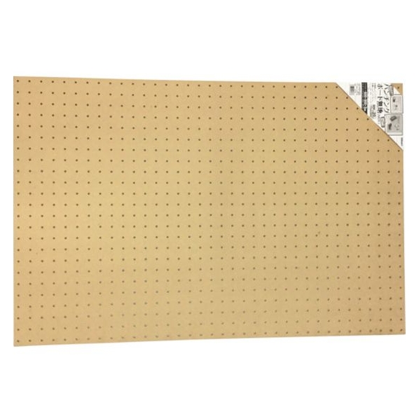 光 パンチングボード 無地(MDF) 900×600×3mm FC305EV-1134401