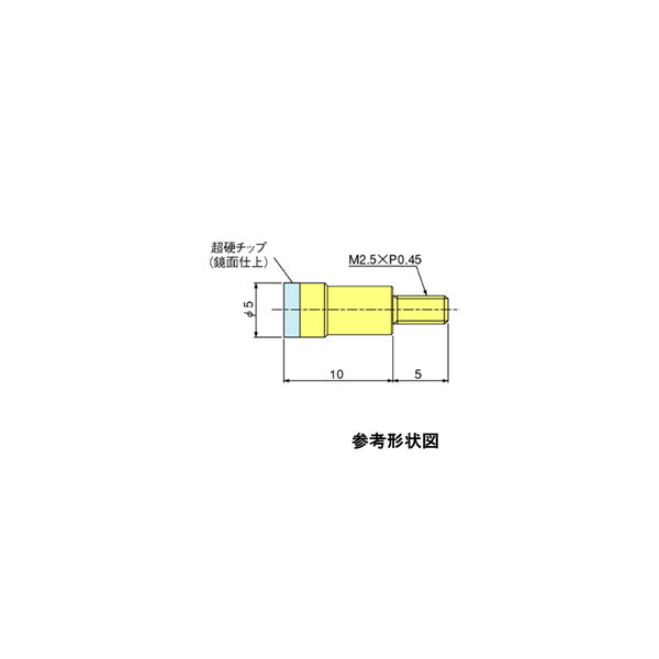 テクロック 超硬測定子 ZS