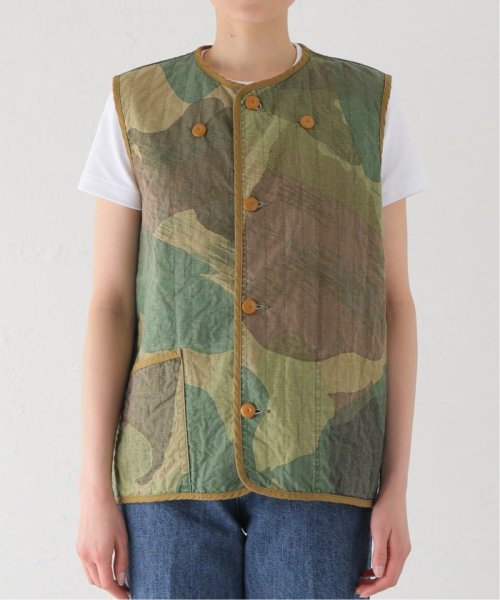 NIGEL CABOURN/ナイジェルケーボン ARMY VEST REV FADE CAMO