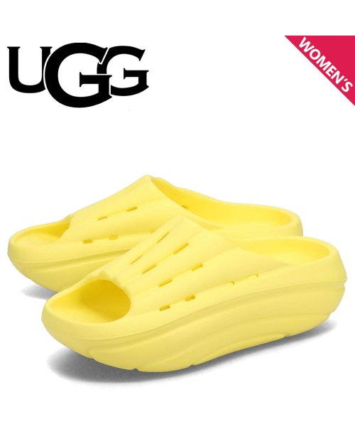 UGG アグ サンダル フォームオー スライド レディース 厚底 FOAMO SLIDE イエロー 1136880