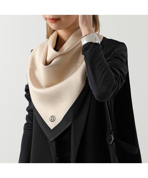 lescarf スカーフ 1007 No.7 シルク 80×80