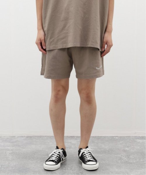 PEACE＆QUIET / ピース & クワイエット WORDMARK SWEATSHORTS