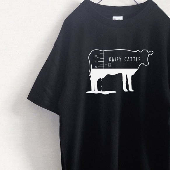 DAIRY CATTLE　Tシャツ（黒）