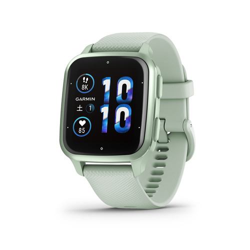 GARMIN 010-02701-72 Venu Sq 2 スマートウォッチ vivoシリーズ [心拍計／Suica／GPS／血中酸素トラッキング] Cool Mint／Metallic Mint