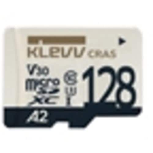 ESSENCORE DRK128GUSD6U3CAY データ復旧サービス付き microSDXCカード UHS-I Class10 U3／V30 A2SD変換アダプタ付属 KLEVV CRAS 128GB