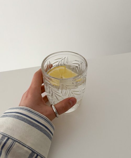 DULTON(ダルトン)GLASS TUMBLER S FERNガラスタンブラーS ファーン/M－0518S