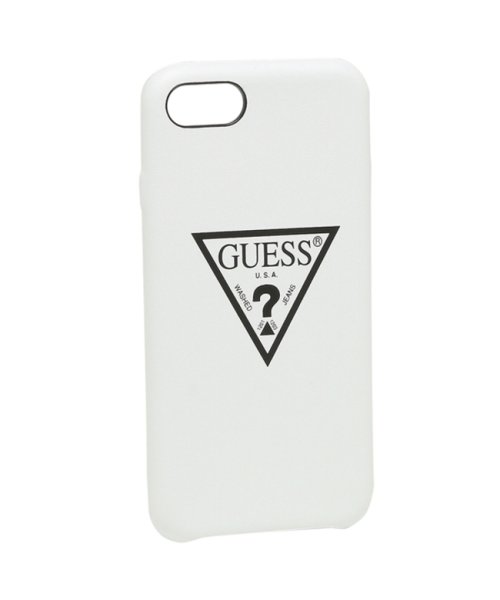 ゲス iphoneケース メンズ レディース GUESS GUHCI8PUWT WHT ホワイト