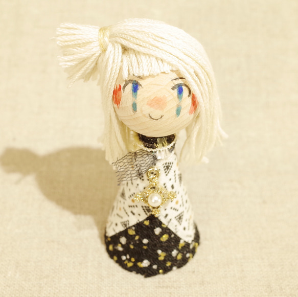 Creema限定 Xmas nollen kokeshi