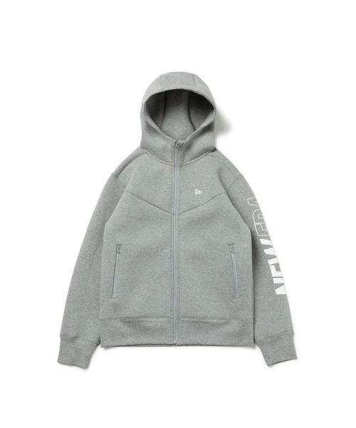 ニューエラ/PA TECH SWEAT FZ HOODIE GRY