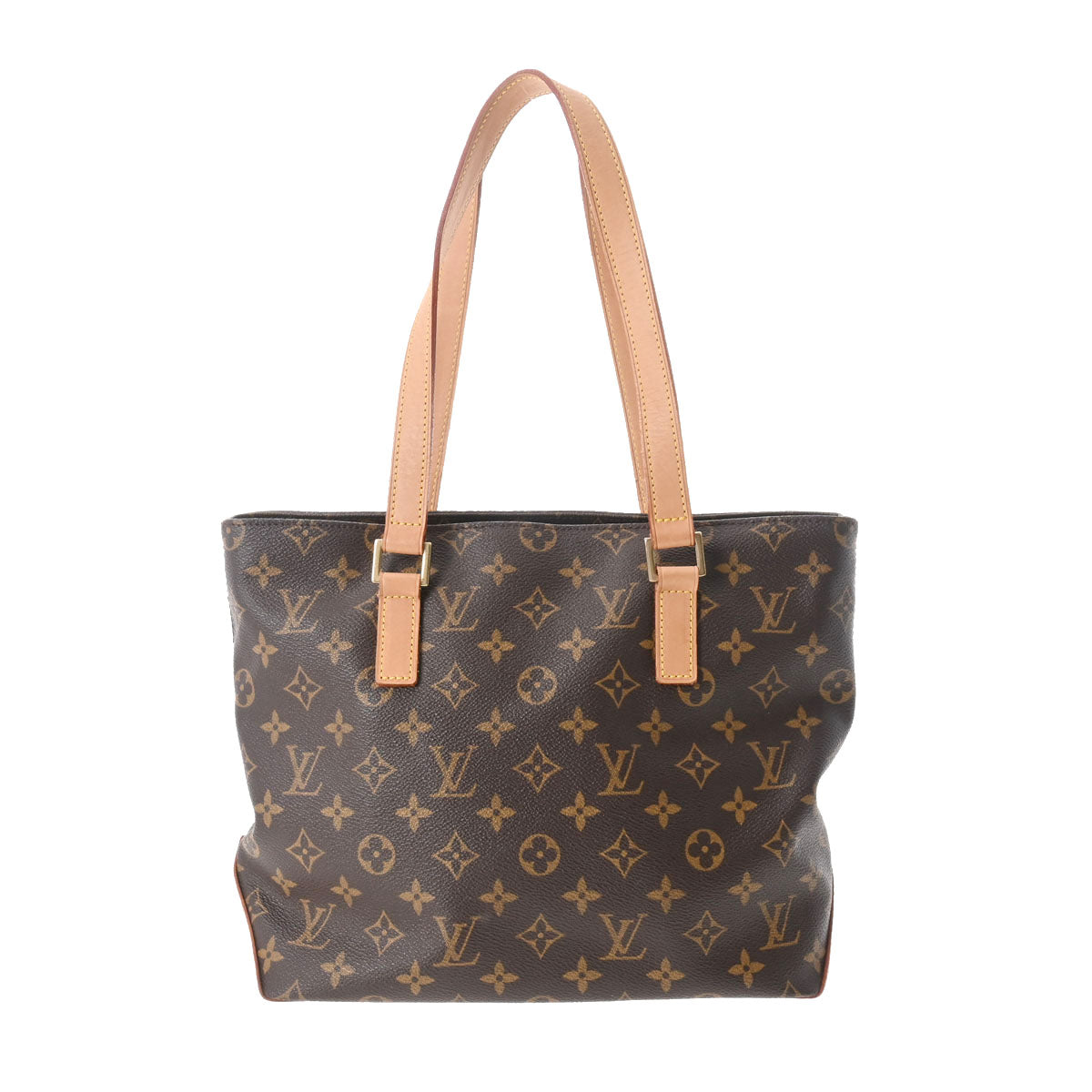 LOUIS VUITTON ルイヴィトン モノグラム カバピアノ ブラウン M51148 レディース モノグラムキャンバス トートバッグ ABランク 中古 