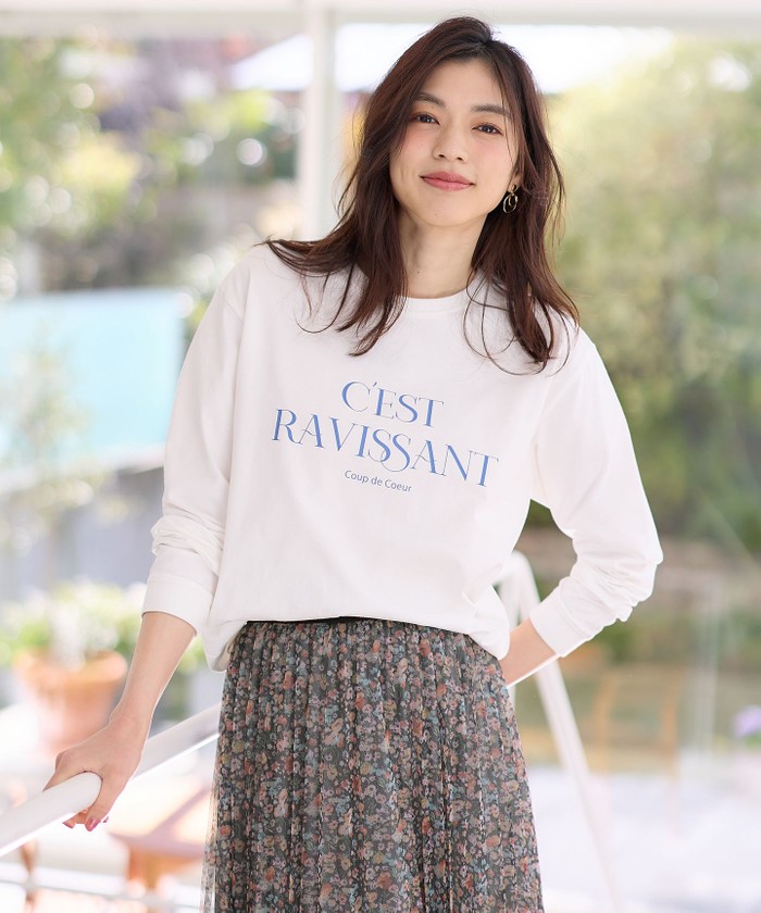 anyFAM/ロゴロングTシャツ