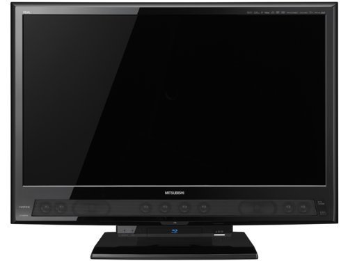 MITSUBISHI HDD内蔵ブルーレイディスクレコーダー搭載液晶テレビ ブラック 40V型 LCD-40MDR2【中古品】