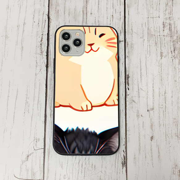 iphoneケース3-5-34 iphone 強化ガラス 猫・ねこ・ネコちゃん 箱15 かわいい アイフォン iface