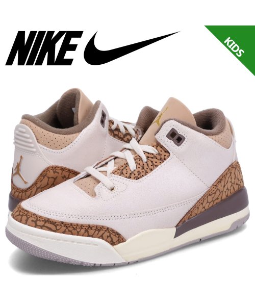 NIKE AIR JORDAN 3 RETRO PS ナイキ エアジョーダン3 レトロ スニーカー キッズ ブラウン DM0966－102