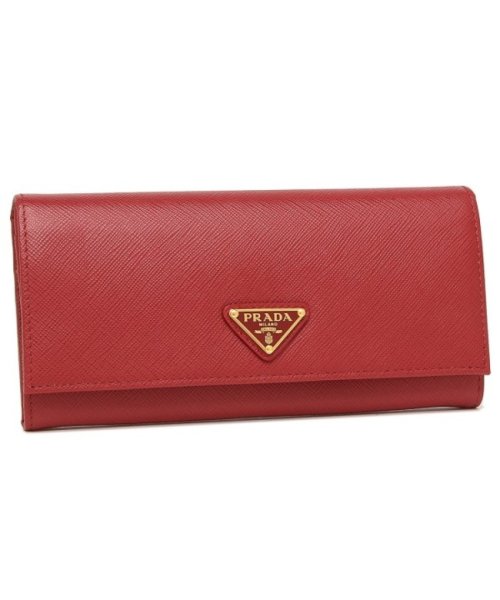 プラダ 長財布 レディース PRADA 1MH132 QHH F068Z レッド