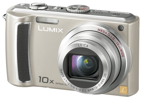 Panasonic デジタルカメラ LUMIX (ルミックス) シルバー DMC-TZ5-S【中古品】