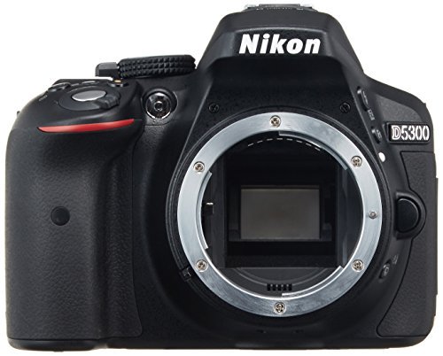 Nikon デジタル一眼レフカメラ D5300 ブラック 2400万画素 3.2型液晶 D5300BK【中古品】