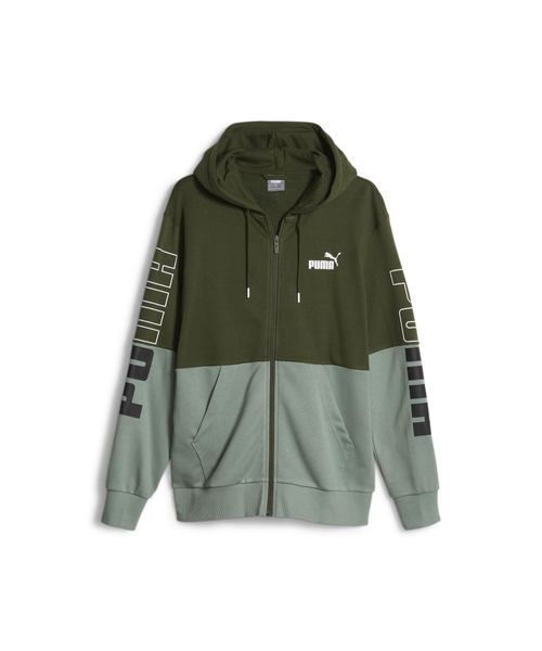 PUMA/PUMA POWER カラーブロック フーデッ