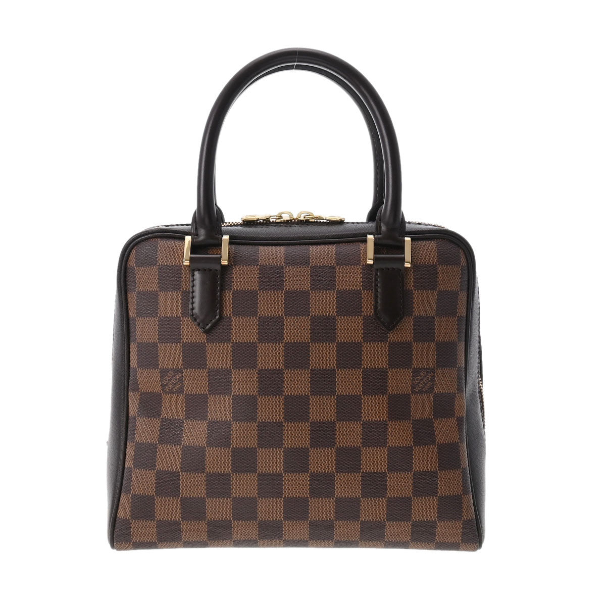 LOUIS VUITTON ルイヴィトン ダミエ ブレラ ブラウン N51150 レディース ダミエキャンバス ハンドバッグ Aランク 中古 