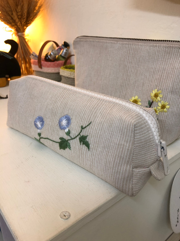 小花刺繍シリーズ