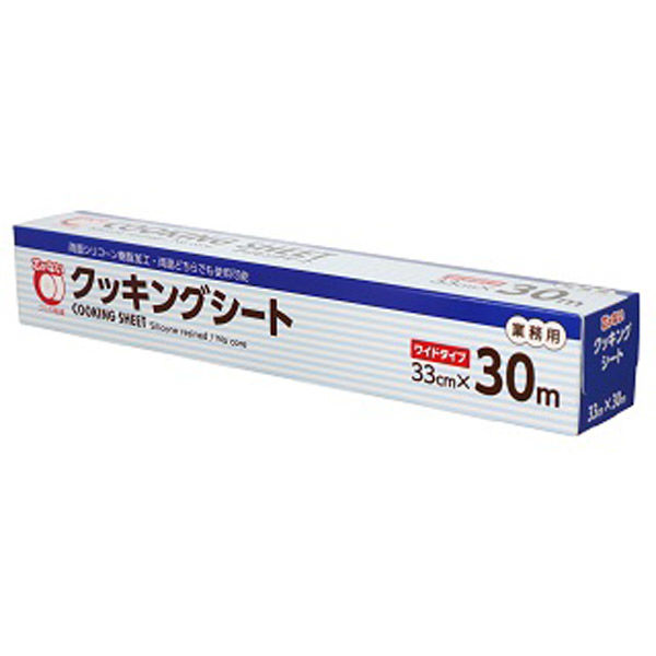 業務用 クッキングシート 30cm×30m(コアレス) 4904681810186 1箱（24本入） 大和物産（直送品）