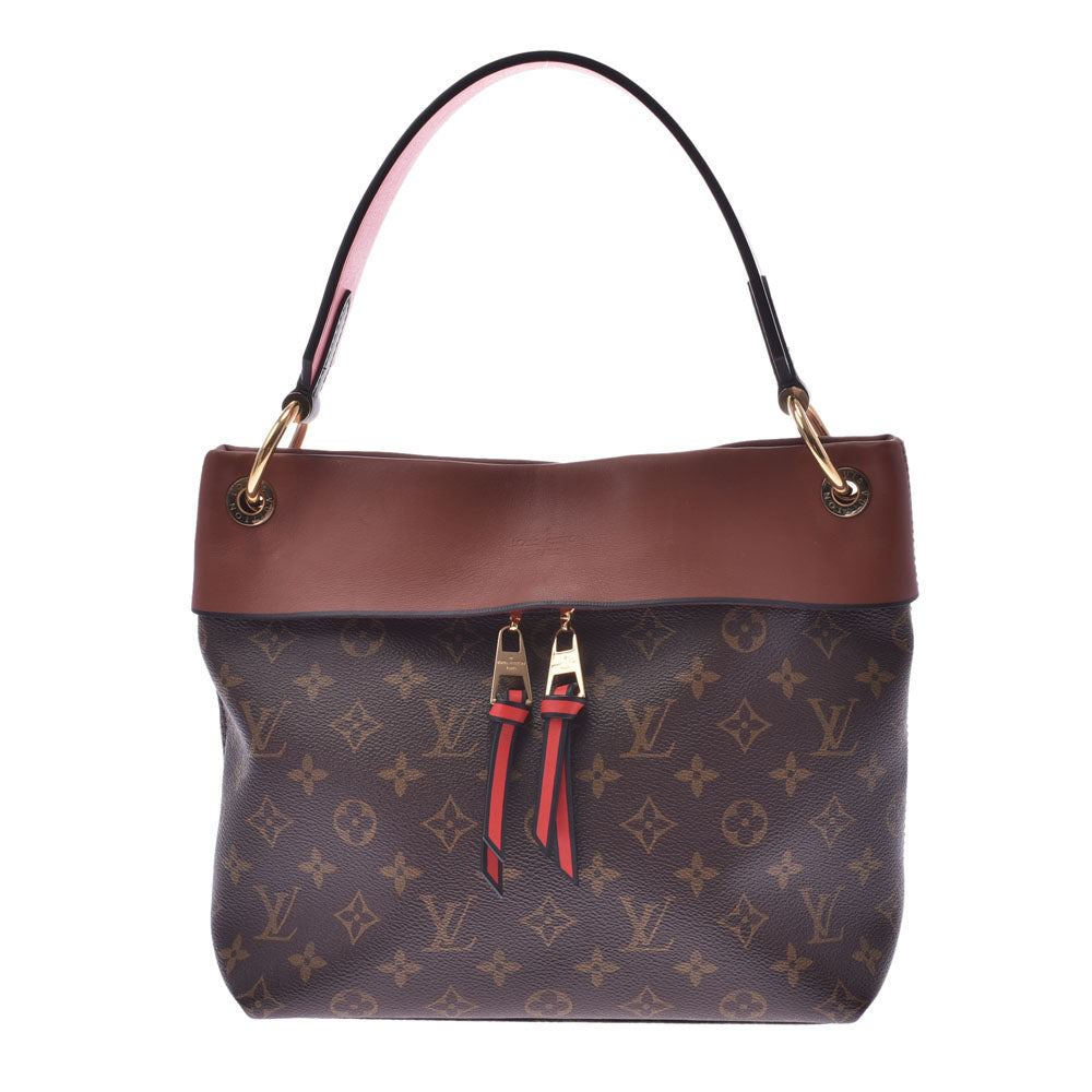 LOUIS VUITTON ルイヴィトン モノグラム テュイルリーブザス 2WAYバッグ キャメル M43157 レディース モノグラムキャンバス ショルダーバッグ Aランク 中古 