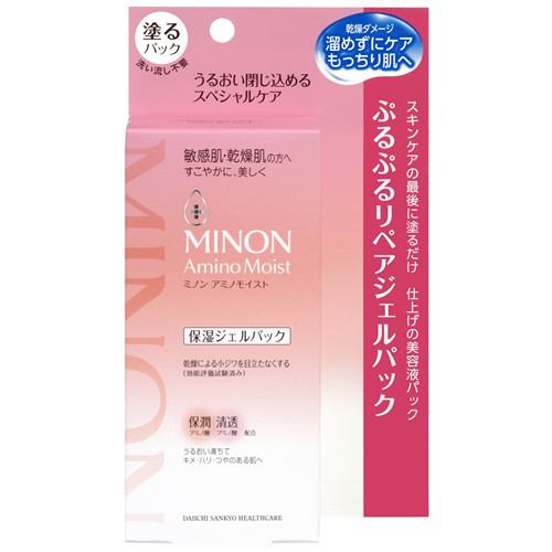 第一三共ヘルスケア（Daiichi-Sankyo） ミノン アミノモイスト (MINON Amino Moist) ぷるぷるリペアジェルパック (60g)