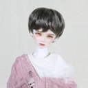 BJD 1/3 1/4  1/6人形 ドール用ウィッグ カツラ 耐熱 ハンドメイドzxww-406