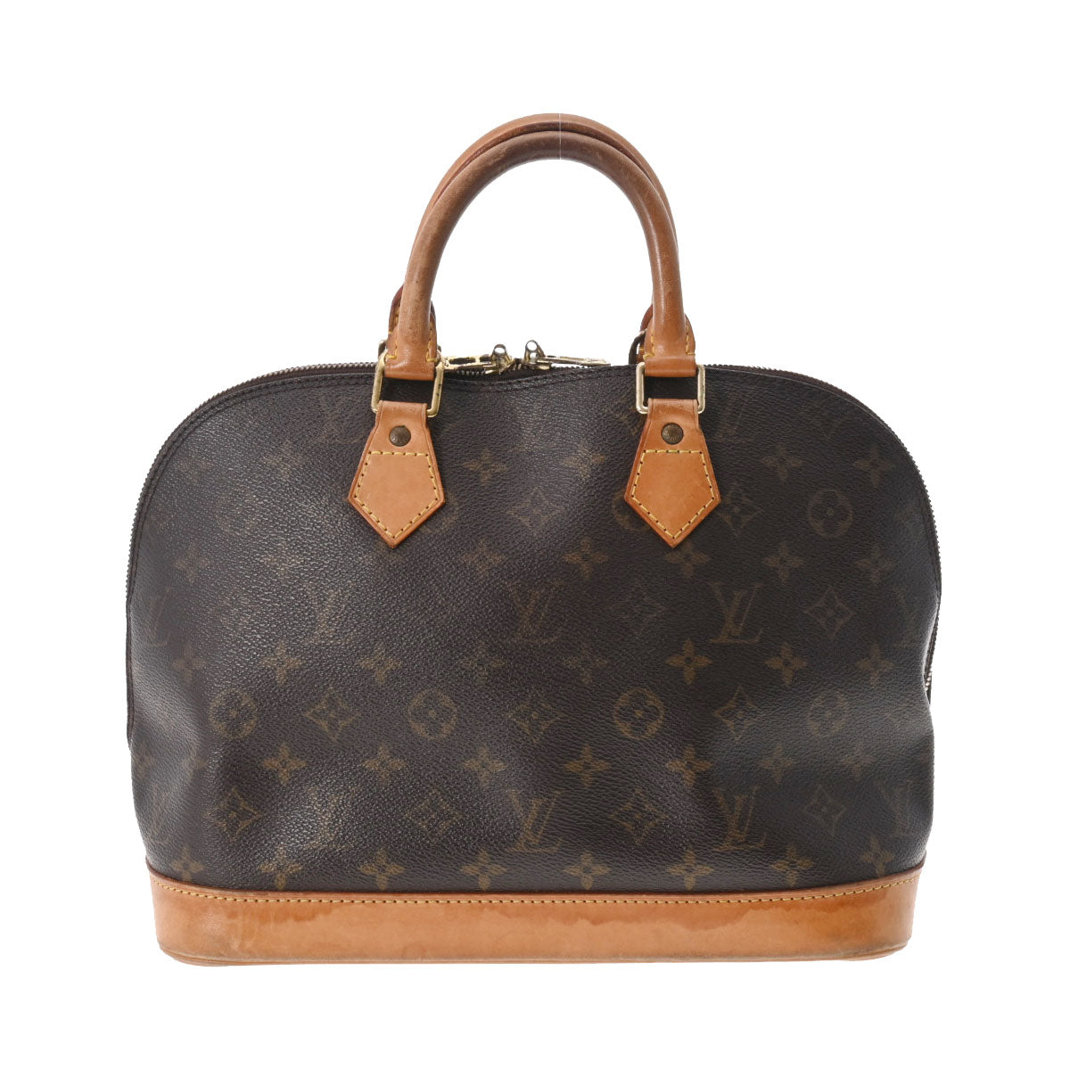 LOUIS VUITTON ルイヴィトン モノグラム アルマ ブラウン M51130 レディース モノグラムキャンバス ハンドバッグ Bランク 中古 