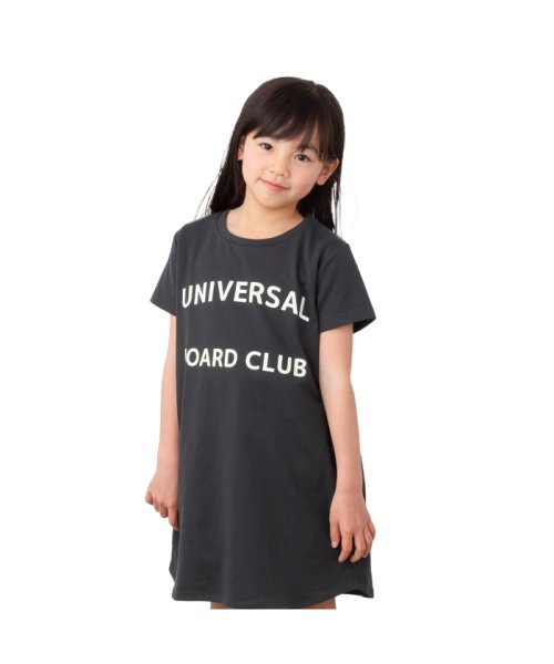 NAVY ネイビー プリントチュニックTシャツ N23－3－22043