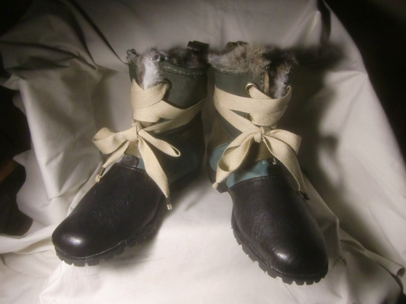 【受注生産】Army Fur Boots