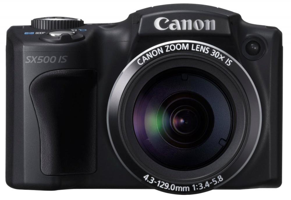 Canon デジタルカメラ PowerShot SX500IS 約1600万画素 光学30倍ズーム ブラック PSSX500IS